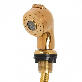 Headset for the hairdresser washbasins L, gold